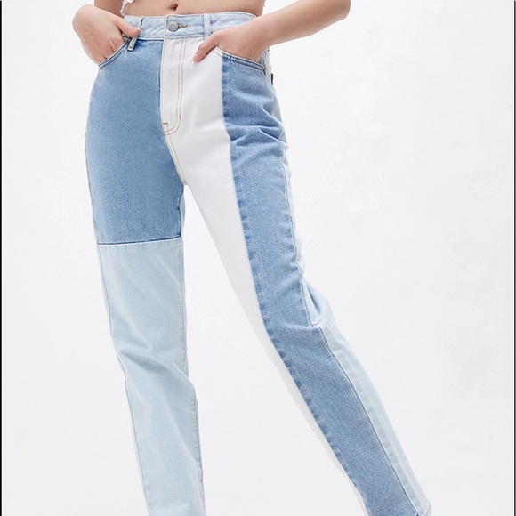 PacSun Denim - Pacsun eco hopper patch mom jeans